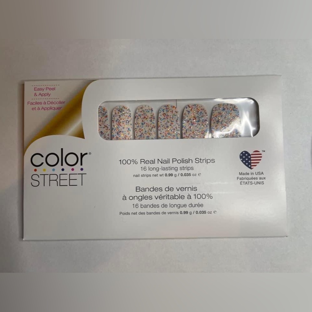 Color Street Sugar High Clear Overlay #2